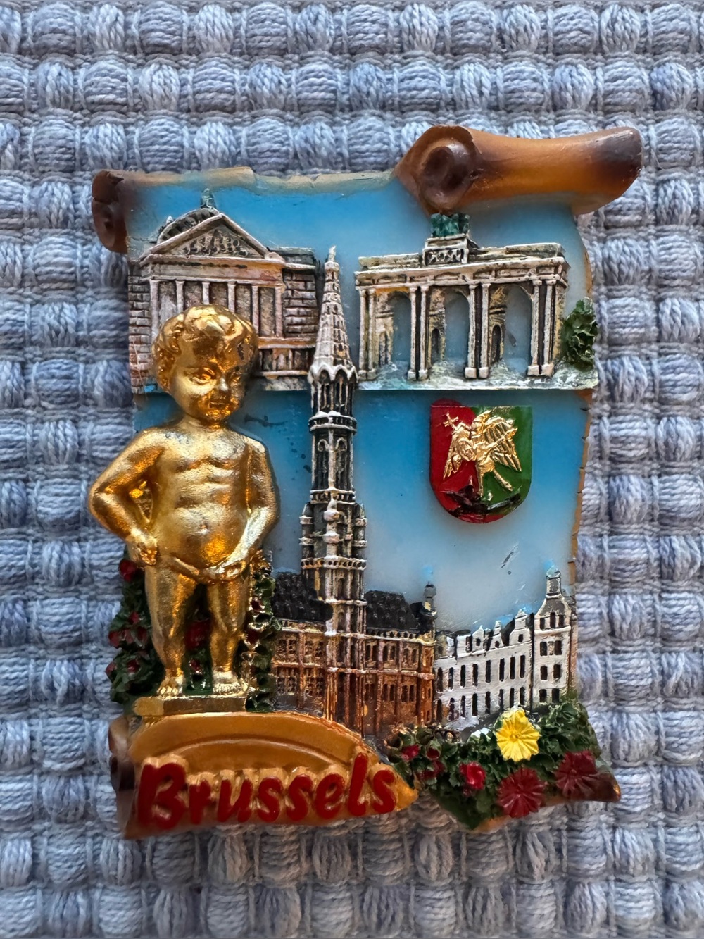 DuPont Souvenir Brussels Manneken Pis Fridge Magnet Travel Souvenir MA.MA.5005